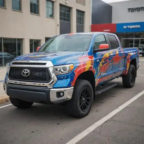 Toyota Tundra - Elevate your Tundra's style with personalized decals and graphics that make it stand out.