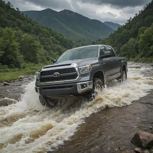 Toyota Tundra - The Tundra's Impressive Water Fording Capability