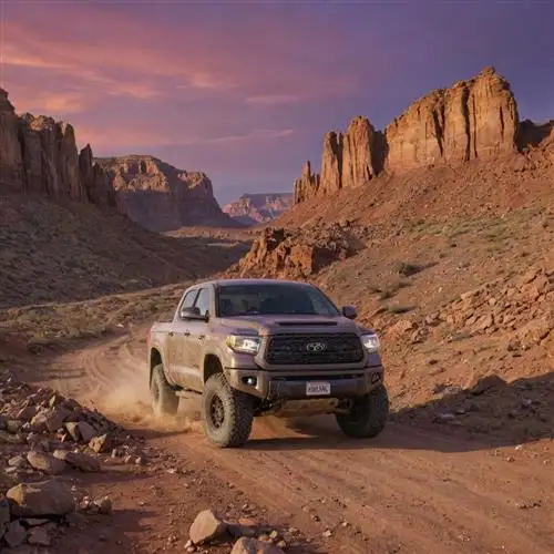 Toyota Tundra - The Toyota Tundra's off-road prowess in challenging landscapes