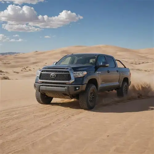 Toyota Tundra - The Tundra's Unstoppable Performance in Arid Landscapes