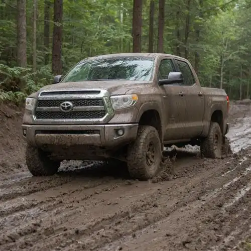 Toyota Tundra - Tackling the unpredictable off-road challenges of mud and wet terrain