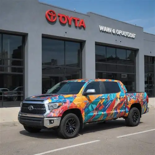 Toyota Tundra - Express Yourself: Personalize Your Tundra with Custom Wraps and Graphics