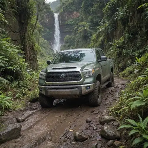 Toyota Tundra - The Toyota Tundra's Off-road Prowess Conquers Challenging Terrain