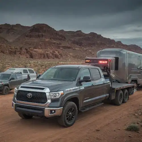 Toyota Tundra - How the Tundra's advanced features enhance towing confidence