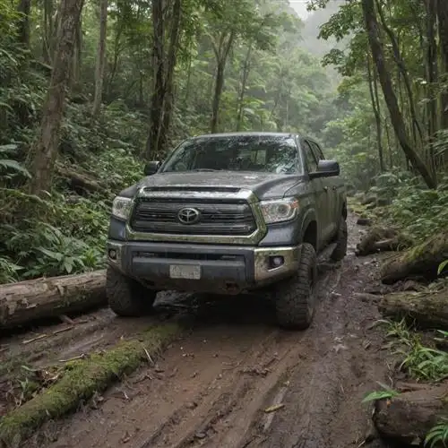 Toyota Tundra - The Tundra's Off-Road Prowess on Uneven Ground